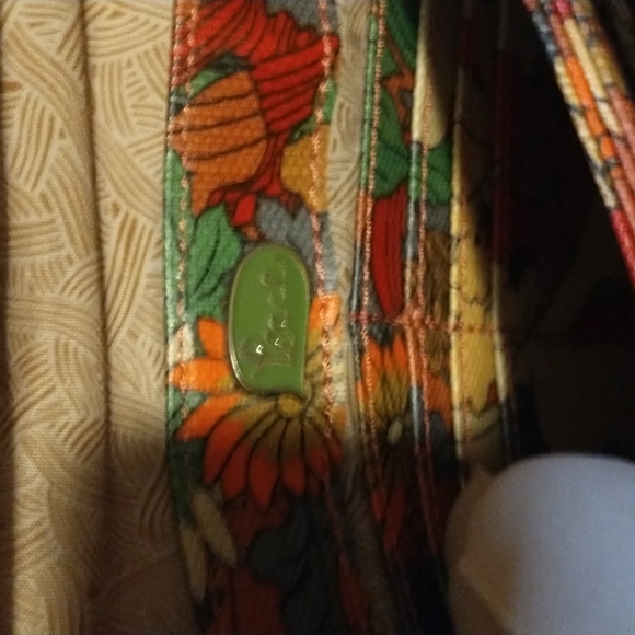 Sakroots peace clutch style crossbody bag bohemian botanical - Picture 11 of 16